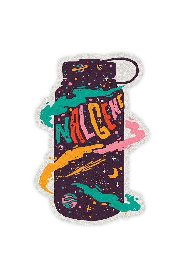 Galactic Nalgene Sticker